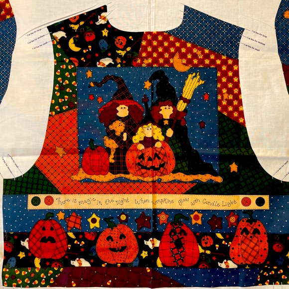 Halloween Vest by Leslie Beck “Which Witch & The Who” - Picture 1 of 11